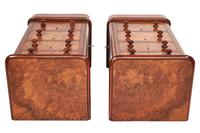 Pair of Victorian Burr Walnut Bedside Cupboards Faux Drawer Fronts (3 of 6) Pair of Victorian Burr Walnut Bedside Cupboards Faux Drawer Fronts (3 of 6)