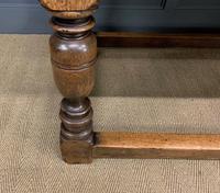 Large Oak Jacobean Revival Refectory Table (9 of 12) Large Oak Jacobean Revival Refectory Table (9 of 12)