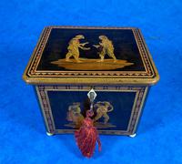 Mid Victorian Sorento Ware Inlaid Single Tea Caddy (2 of 7) Mid Victorian Sorento Ware Inlaid Single Tea Caddy (2 of 7)