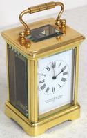 Antique Miniature 8 Day Carriage Clock by Walters & George Regent Street Rare (6 of 14) Antique Miniature 8 Day Carriage Clock by Walters & George Regent Street Rare (6 of 14)