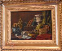 Pair of Still-life Oil Paintings by A Bonnefoy (8 of 13) Pair of Still-life Oil Paintings by A Bonnefoy (8 of 13)