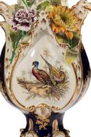Late 19th Century Trio of Coalport Coalbrookdale Vases (3 of 4) Late 19th Century Trio of Coalport Coalbrookdale Vases (3 of 4)