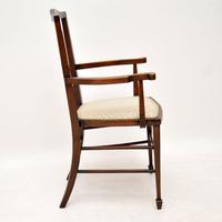 Antique Edwardian Mahogany Armchair (7 of 10) Antique Edwardian Mahogany Armchair (7 of 10)