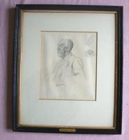 Augustus John: A Good Framed Sketch with Sotheby's Early Valuation Early 20th Century (3 of 7) Augustus John: A Good Framed Sketch with Sotheby's Early Valuation Early 20th Century (3 of 7)