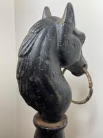 Irish Mid Victorian Heavy Cast Iron Stable Yard Horse Tethering Hitching Post (36 of 52) Irish Mid Victorian Heavy Cast Iron Stable Yard Horse Tethering Hitching Post (36 of 52)