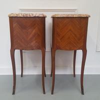 Beautiful Kingwood Bedside Cabinets with Marble Tops (4 of 7) Beautiful Kingwood Bedside Cabinets with Marble Tops (4 of 7)