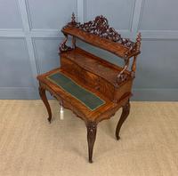 19th Century Plum Pudding Mahogany Bonheur Du Jour (17 of 19) 19th Century Plum Pudding Mahogany Bonheur Du Jour (17 of 19)