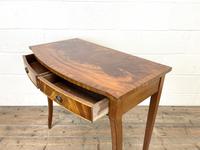 Reproduction Mahogany Bow Front Side Table (7 of 9) Reproduction Mahogany Bow Front Side Table (7 of 9)