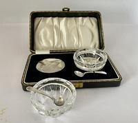 Cut Crystal Salts c.1930 (4 of 5) Cut Crystal Salts c.1930 (4 of 5)