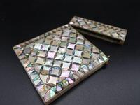 Good Late 19th Century Mother of Pearl & Abalone Pearl Card Case (4 of 4) Good Late 19th Century Mother of Pearl & Abalone Pearl Card Case (4 of 4)
