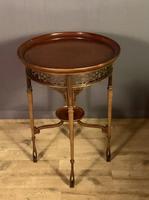 Fine Quality Edwardian Side or Lamp Table (7 of 10) Fine Quality Edwardian Side or Lamp Table (7 of 10)