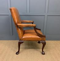 Leather Upholstered Gainsborough Armchair (5 of 12) Leather Upholstered Gainsborough Armchair (5 of 12)