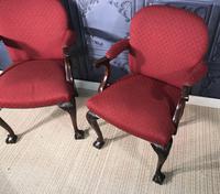 Pair of Mahogany Desk Chairs c.1920 (3 of 15) Pair of Mahogany Desk Chairs c.1920 (3 of 15)