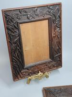 Fabulous Large Pair of Aesthetic Movement Oak Picture or Mirror Frames,Bats & Birds in Reeds c.1900 (5 of 8) Fabulous Large Pair of Aesthetic Movement Oak Picture or Mirror Frames,Bats & Birds in Reeds c.1900 (5 of 8)