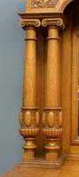 Edwardian Light Oak Carved Mirror-back Sideboard (10 of 17) Edwardian Light Oak Carved Mirror-back Sideboard (10 of 17)