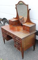 1900's Quality Mahogany Dressing Table with Central Mirror Stand (4 of 5) 1900's Quality Mahogany Dressing Table with Central Mirror Stand (4 of 5)
