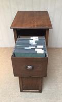 Unusual Oak Filing Cabinet (5 of 10) Unusual Oak Filing Cabinet (5 of 10)