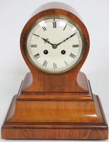 Impressive Solid Walnut Drum Head Striking Mantel Clock PHS Mantle Clock (3 of 12) Impressive Solid Walnut Drum Head Striking Mantel Clock PHS Mantle Clock (3 of 12)