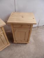 Lovely Pair of Plain Small Antique Pine Bedside Cabinets to wax / paint (5 of 7) Lovely Pair of Plain Small Antique Pine Bedside Cabinets to wax / paint (5 of 7)