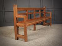 Solid Oak Arts & Crafts Bench (9 of 15) Solid Oak Arts & Crafts Bench (9 of 15)