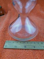 Antique Silver Plate Topped Blown Hourglass Bottle with a Cut Glass Stopper c.1900 (8 of 12) Antique Silver Plate Topped Blown Hourglass Bottle with a Cut Glass Stopper c.1900 (8 of 12)