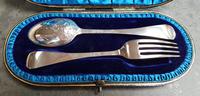 Cased Sterling Silver Christening Set - 1896 (3 of 5) Cased Sterling Silver Christening Set - 1896 (3 of 5)