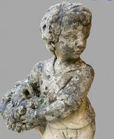 A Stone Boy and Girl Garden Figures (5 of 5) A Stone Boy and Girl Garden Figures (5 of 5)