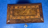 Victorian Tunbridge Ware Twin Section Tea Caddy (3 of 18) Victorian Tunbridge Ware Twin Section Tea Caddy (3 of 18)