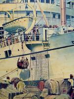 Aft: Colin Verity Large Cruise Ship 'DWARKA' Print on Canvas Pic (5 of 13) Aft: Colin Verity Large Cruise Ship 'DWARKA' Print on Canvas Pic (5 of 13)