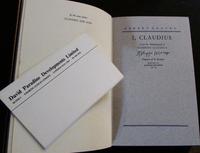 Signed Robert Graves Limited Edition 100 Copies of I Claudius Paradine Press (2 of 5) Signed Robert Graves Limited Edition 100 Copies of I Claudius Paradine Press (2 of 5)