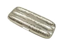 Antique Edwardian Sterling Silver 3 Tube Cigar Case 1906 (4 of 7) Antique Edwardian Sterling Silver 3 Tube Cigar Case 1906 (4 of 7)