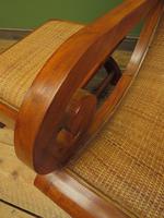 Vintage British Colonial Style Teak & Cane Plantation Chair & Footstool (6 of 17) Vintage British Colonial Style Teak & Cane Plantation Chair & Footstool (6 of 17)