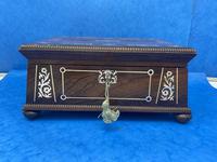 William IV Rosewood Box With Mother Of Pearl Inlay (5 of 14) William IV Rosewood Box With Mother Of Pearl Inlay (5 of 14)