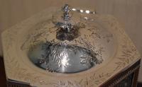 Fine Victorian Silver Plate Biscuit Box or Barrel (5 of 9) Fine Victorian Silver Plate Biscuit Box or Barrel (5 of 9)