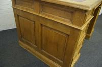 Antique Solid Oak Pedestal Desk (6 of 10) Antique Solid Oak Pedestal Desk (6 of 10)