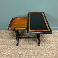 Victorian Ebonized and Walnut Antique Games Table (3 of 9) Victorian Ebonized and Walnut Antique Games Table (3 of 9)