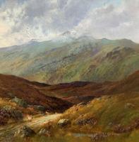 (1of2) Huge Exceptional 19thc Snowdonia Welsh Mountain Landscape Oil Painting (15 of 15) (1of2) Huge Exceptional 19thc Snowdonia Welsh Mountain Landscape Oil Painting (15 of 15)