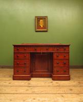 Victorian Antique Pedestal Desk, Hobbs & Co London (8 of 24) Victorian Antique Pedestal Desk, Hobbs & Co London (8 of 24)