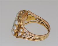 Georgian 15ct Gold Pearl Antique Memorial English Ring c.1800 (6 of 20) Georgian 15ct Gold Pearl Antique Memorial English Ring c.1800 (6 of 20)