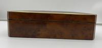 Victorian Burr Cedar Glove Box Cross Banded in Tulipwood (9 of 13) Victorian Burr Cedar Glove Box Cross Banded in Tulipwood (9 of 13)