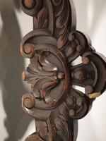 Remarkable Pair of Late 19th Century Walnut Throne Chairs (7 of 10) Remarkable Pair of Late 19th Century Walnut Throne Chairs (7 of 10)