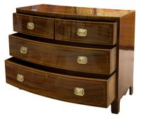 Bow Fronted Mahogany Chest of Drawers (2 of 6) Bow Fronted Mahogany Chest of Drawers (2 of 6)