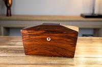 Early Victorian Rosewood Tea Caddy c.1840 (2 of 8) Early Victorian Rosewood Tea Caddy c.1840 (2 of 8)