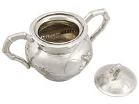Chinese Export Silver Three Piece Tea Service - Antique Circa 1900 (7 of 15) Chinese Export Silver Three Piece Tea Service - Antique Circa 1900 (7 of 15)