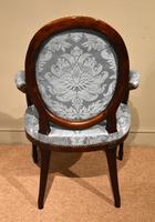 George III Mahogany Oval Back Armchair (4 of 6) George III Mahogany Oval Back Armchair (4 of 6)