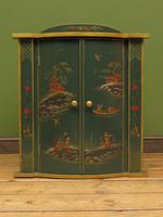 Vintage 1950s Chinese Painted Corner Cabinet, Racing Green (2 of 16) Vintage 1950s Chinese Painted Corner Cabinet, Racing Green (2 of 16)