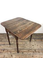 Small Victorian Welsh Oak Pembroke Table (11 of 18) Small Victorian Welsh Oak Pembroke Table (11 of 18)