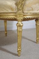 Pair of 19th Century French Gilt Louis XVI Style Armchairs (9 of 19) Pair of 19th Century French Gilt Louis XVI Style Armchairs (9 of 19)