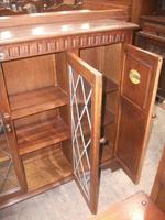 Carved Oak Bookcase with Cupboards (3 of 3) Carved Oak Bookcase with Cupboards (3 of 3)
