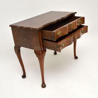 Antique Burr Walnut Low Boy Side Table (9 of 11) Antique Burr Walnut Low Boy Side Table (9 of 11)